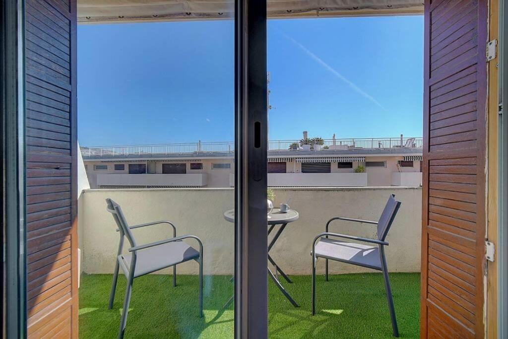 Apartament Le Palm - 100M Plage - Croisette - Verriere Cote D'Azur Cannes Zewnętrze zdjęcie