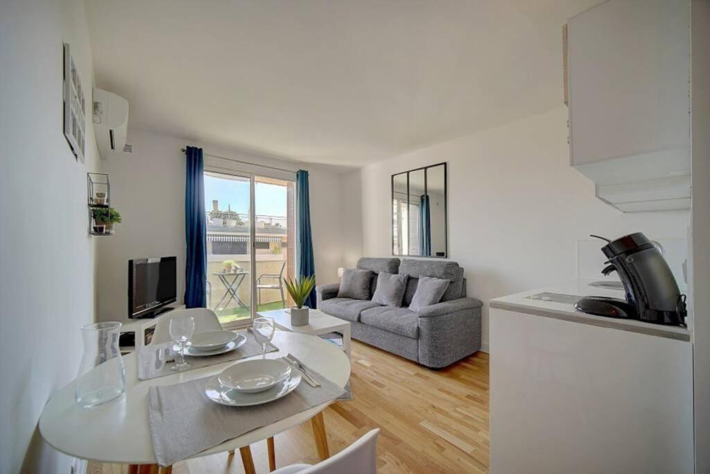 Apartament Le Palm - 100M Plage - Croisette - Verriere Cote D'Azur Cannes Zewnętrze zdjęcie
